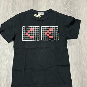 Cav Empt Black Tee with Red Graphic